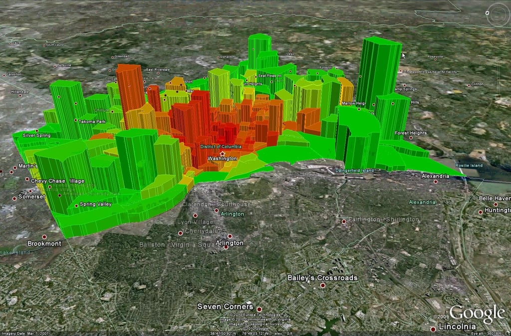 Google Heat Map - Geospatial Mapping in the Future 